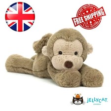 Jellycat Smudge Monkey Medium NWT Tags + Dust Bag Plush Christmas Birthday Gift