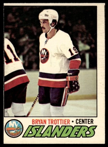1977-78 O-Pee-Chee Bryan Trottier New York Islanders #105