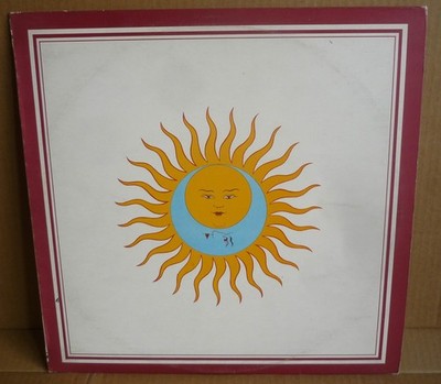 KING CRIMSON Larks' Tongues In Aspic LP ISLAND 1973 UK orig+pink rim ILPS 9230