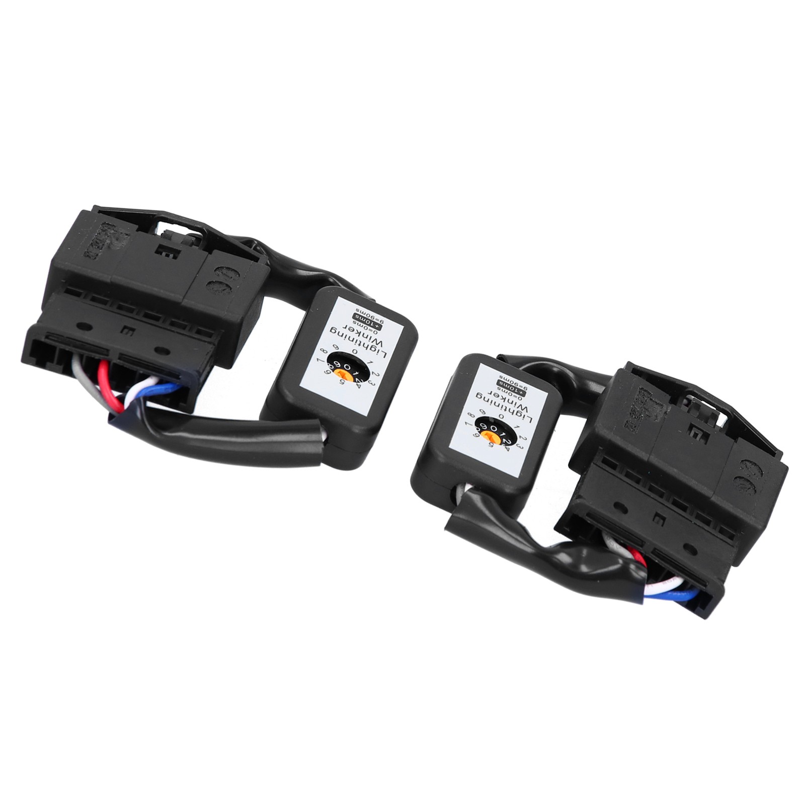 »Pair LED Tail Lights Dynamic Turn Signal Adapter Harness Blinker Module Kit BAJ