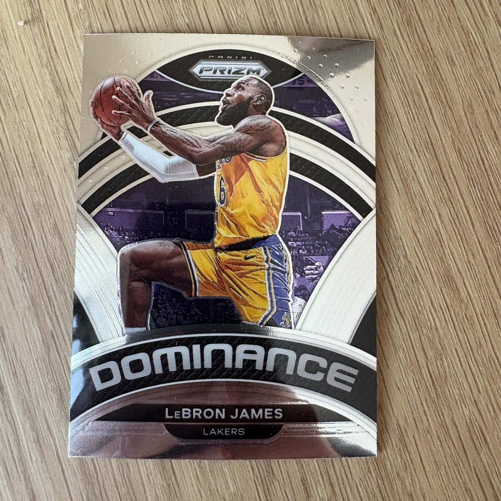 2022-23 Panini Prizm LeBron James Dominance #24 Los Angeles Lakers