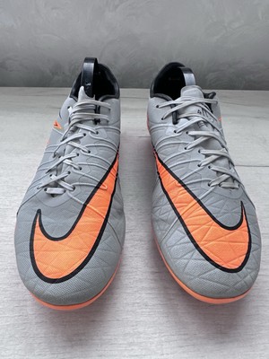 nike hypervenom phantom 2 grey and orange