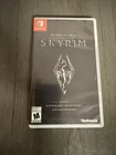 The Elder Scrolls V Skyrim Nintendo Switch Game w/ Case Tested Bethesda