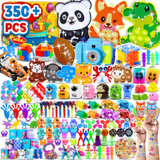 350 PCS Party Favors for Kids Fidget Toys Bulk Easter Eggs Fillers Treasure Box 