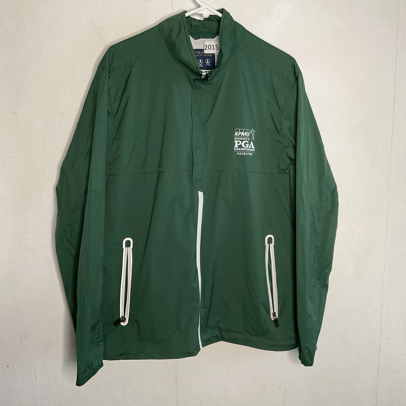 POLO GOLF RALPH LAUREN Women’s M Green Windbreaker Jacket PGA