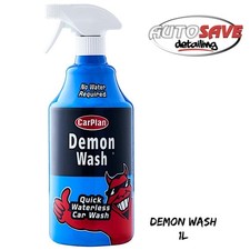 CarPlan - Demon Wash 1L Quick Waterless Car Wash, No Water Required!