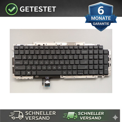 Dell Precision 3561 Tastatur QWERTY Keyboard Hintergrundbeleuchtung