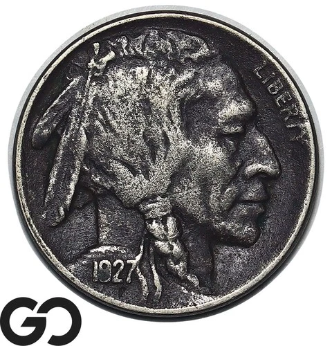 1927-D Buffalo Nickel