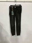 Stitchs Black Solid Pants 70 Cotton 30 Polyester Skinny Size 24 — photo 2