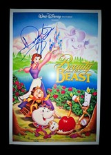PEABO BRYSON SIGNED 12x18 BEAUTY AND THE BEAST MOVIE POSTER  AUTOGRAPH 4