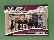 1106121 - 2025 Panini Absolute #I-AJY Introductions Raiders RC