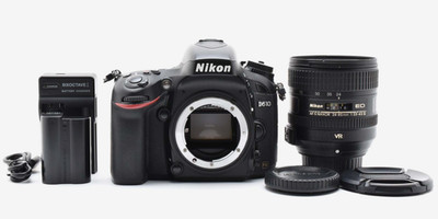 Exc+5] Nikon D610 Black Digital SLR Camera w/24-85mm f3.5-4.5 G