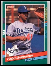 1991 Donruss #711 Carlos Hernandez
