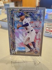 2025 Topps Holiday - Mookie Betts #H52 Holiday Silver Glitter Dodgers