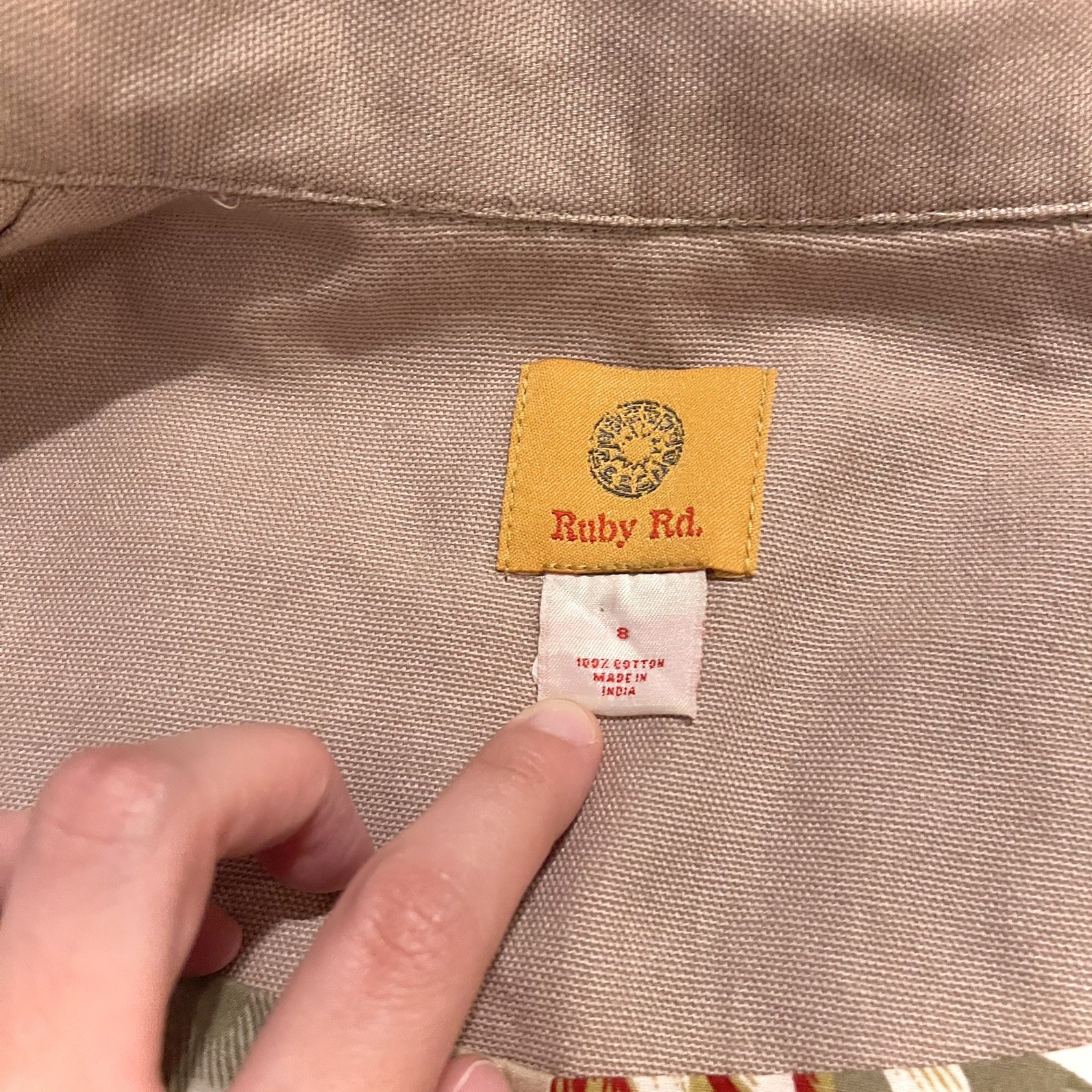 Ruby Rd. Button Up Blazer Jacket Womens Size 8 Ta… - image 5