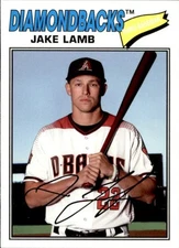 2018 Topps Archives #183 Jake Lamb Arizona Diamondbacks