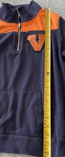 Pile Virginia Cavaliers NCAA donna 1/4 zip taglia extra small Victoria S rosa - Foto 5 di 6