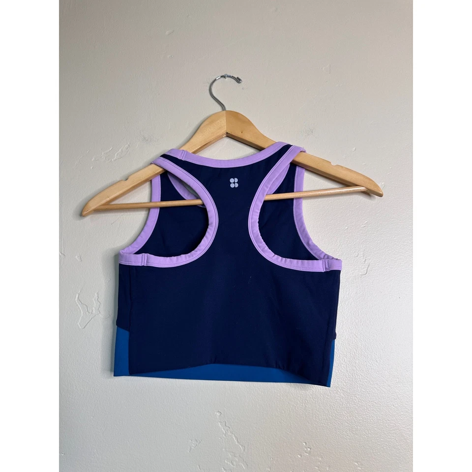 Sweaty Betty Power Frame 健身上衣和 Power Block 高腰 7/8 紧身裤 — 第 4/4 张图片