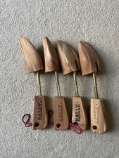 2 Pairs Bally of Switzerland Women's Cedar Shoe Tree Spring Loaded sz. L 