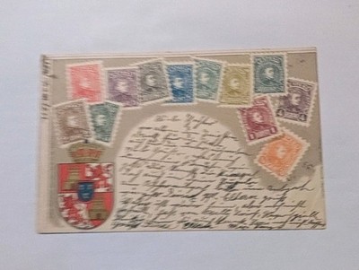 Bavaria Postcard 1905 with Stamps of Spain Postal History 