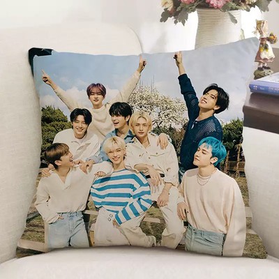 Diy Stray Kids Pillow Case Skz Home Decorative Bedding Decors No Padding 40*40cm