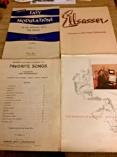 4 Vintage Organ Song Books Classical, Stylist, Mosr Popular