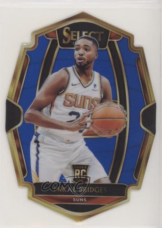 2018-19 Panini Select Premier Level Blue Prizm /249 Mikal Bridges #192 Rookie RC