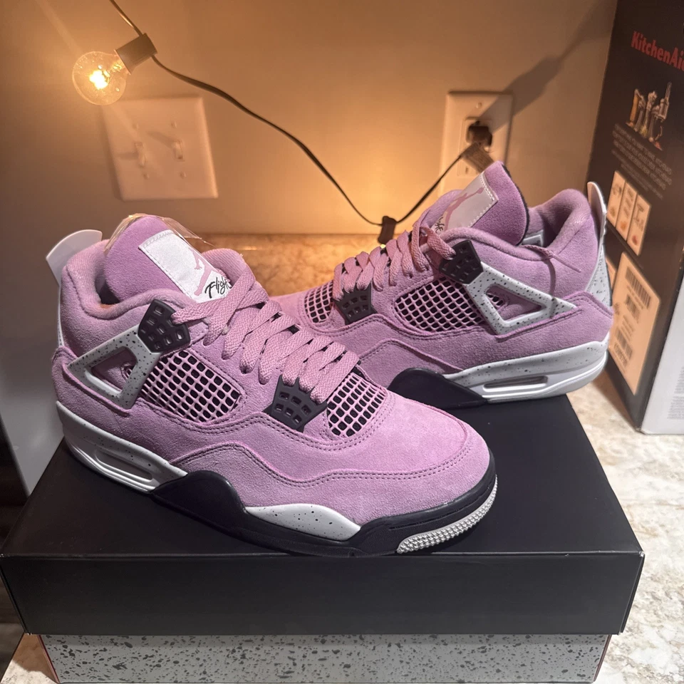Jordan 4 ретро - орхидея - размер 9w / 7,5 м - совершенно новый с оригинальной коробкой - Изображение 3 из 4