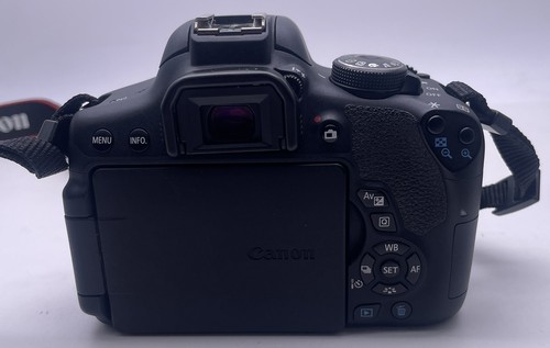 Canon EOS EOS 750D 24.2MP Digital SLR Camera - Black Kit with 18-55mm Lens - Picture 3 of 12