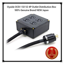 Oyaide OCB-1 SX V2 4P Outlet Distribution Box...