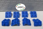 (D6/15/9) LEGO 8x44728 Angle Plate 1x2 - 2x2 Blue