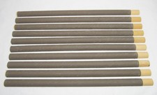 10 Schmirgelhölzer halbrund Körnung 4/0 sehr fein  Goldschmiedewerkzeug