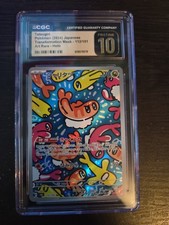 Pokémon Tatsugiri 2024 TCG Sv6 Transformation Mask 112/101 CGC 10 Art Rare Holo