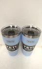 YETI Rambler 30oz Stackable Cup with MagSlider Lid Big Sky Blue (2-Pack)