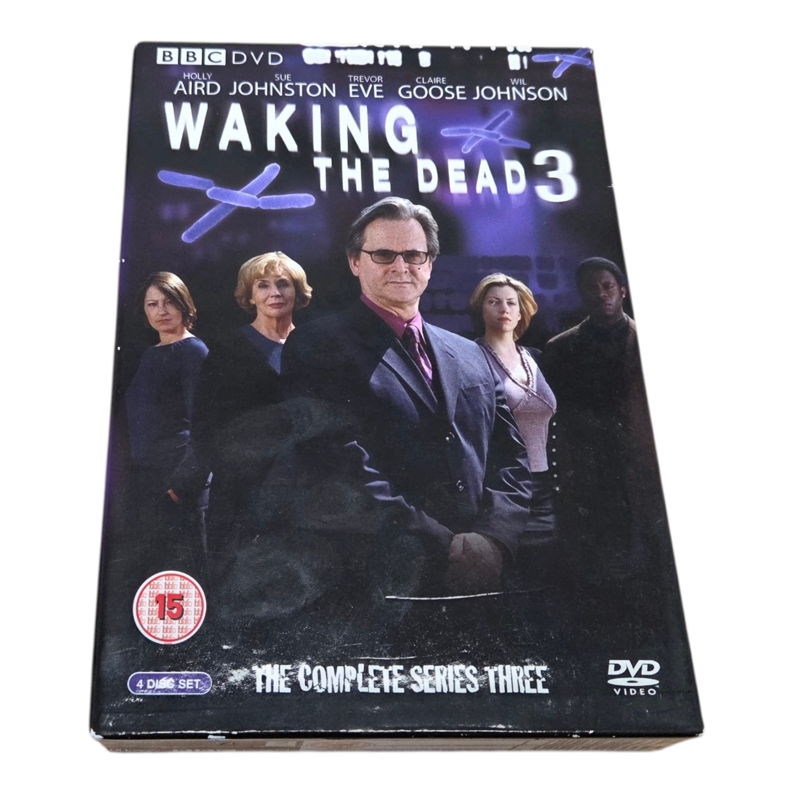 Waking the Dead: Series Three DVD (2006) Trevor Eve cert 15 4 disc set