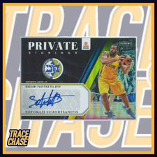 2024-25 Panini EuroLeague Basketball Sofoklis Schortsanitis Private Signings (A)