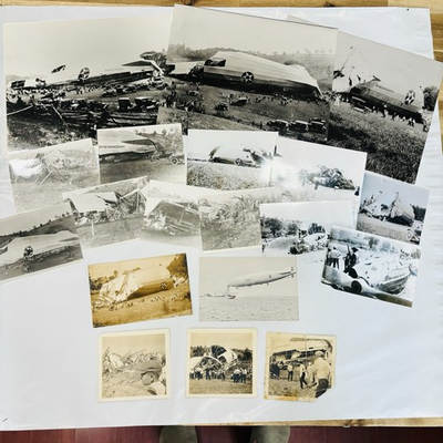 #ad Lot of Rigid Airship Shenandoah Photographs RPPC Postcard Original amp; Reprints $149.00