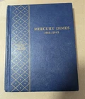 1916 S 1919 S 1921 1926 S MERCURY DIME SET WHITMAN ALBUM Started Set Silver 90%