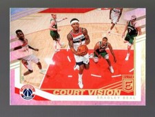 2019-20 DONRUSS ELITE COURT VISION #26 BRADLEY BEAL WASHINGTON WIZARDS