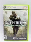 Call of Duty 4 Modern Warfare (Xbox 360, 2007) GOOD W/MANUAL, MAIL TOMORROW