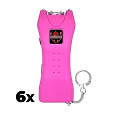 FIGHTSENSE Rechargeable Stun Gun 10 Mil Volts With Led Light Extremely Powerful