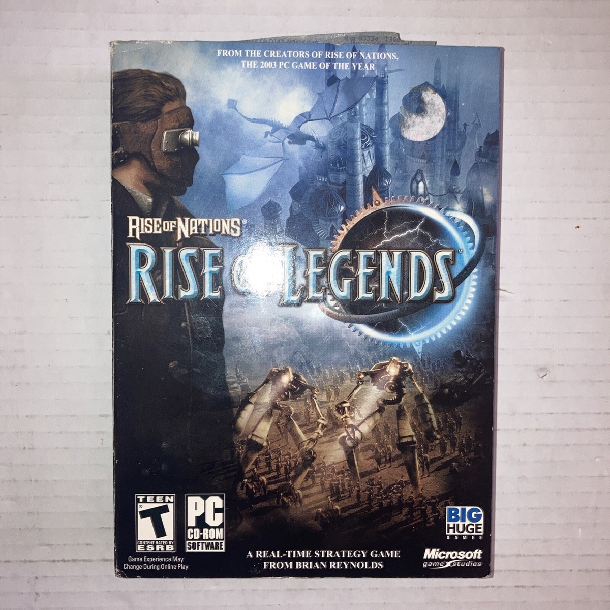 Rise of Nations: RISE OF LEGENDS (PC) Complete With Product Key (4 