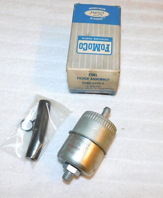 1962 Ford Falcon Futura Ranchero Mercury Comet S-22 NOS 6CYL 144 170 FUEL FILTER