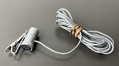 Vintage AOI ECM-1025 Mini  Lapel Electret Condenser Mic Microphone Japan