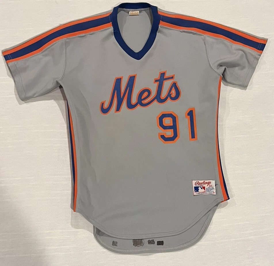 Vintage NY Mets Spring Training Game Jersey New York Rawlings Sz 42