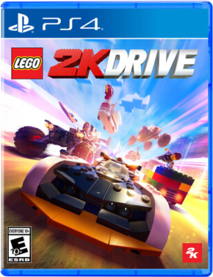 Lego 2k Drive Playstation 4 (PS4) - New in Box (NIB) with 3-in-1 Aquadirt Racer