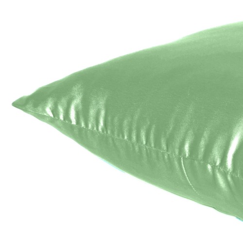 Cushion Cover Pillow Case Throw 18x18 Soft Decorative Solid Satin Pillow Shams - Picture 75 of 191