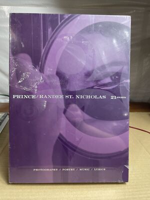 21 Nights by Prince (2008, Hardcover) - INCLUDES CD - SEALED - BRAND NEW