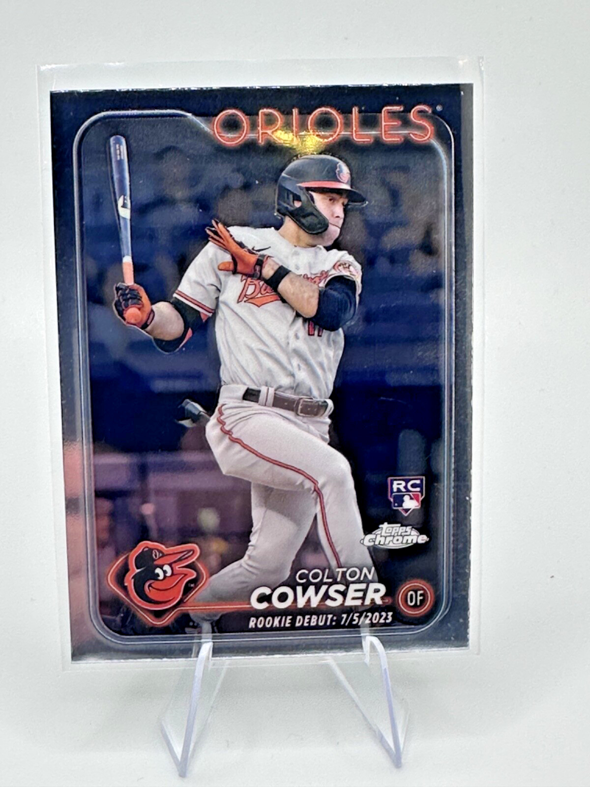 2024 Topps Chrome Update Series - Rookie Debut Colton Cowser #USC154 (RC)