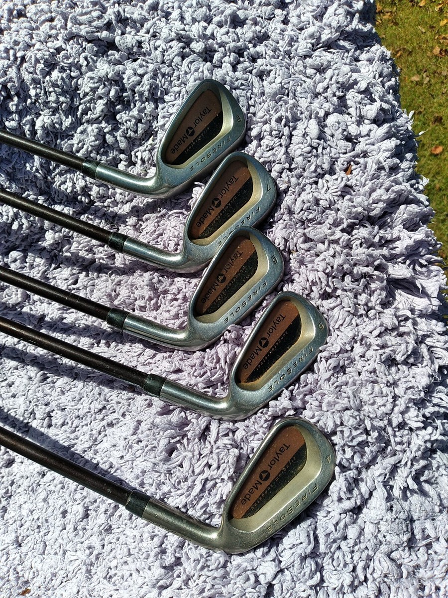 TaylorMade FireSole Iron Set 4,5,6,7,9 RH Right Hand Bubble S-90